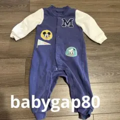 babygap ミッキーロンパース　80