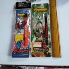 ガッチャマン ストラップ と仮面ライダーストラップの2本セット
