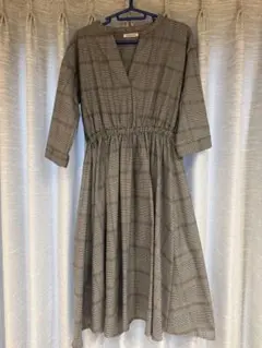 OLIVE des OLIVE チェック柄ワンピース