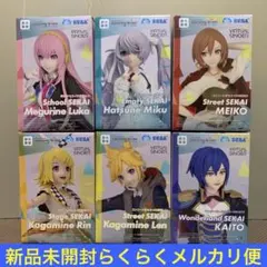 プロセカ　セカイのVOCALOID フィギュア6体セット　ミク　ルカ　リン　レン