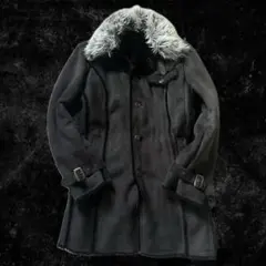 ファーコート お兄系 v系 y2k 00s 平成 archive ブラック