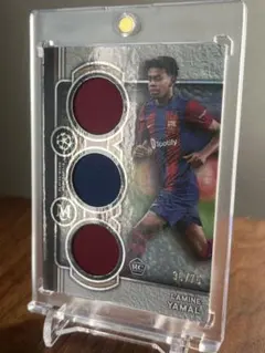 RC ヤマル ルーキー 本人着用ユニフォーム サッカーカード