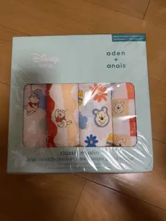 DISNEYプー aden+anaisエイデンアンドアネイ スワドルおくるみ4枚