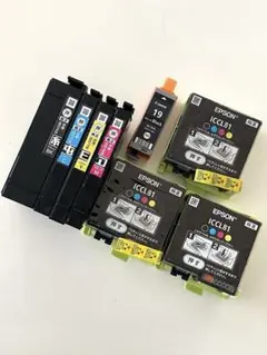 使用済みインクカートリッジ　エプソン　キャノン