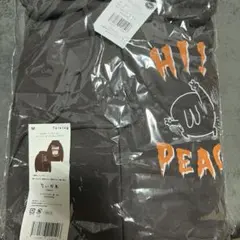 新品ちいかわ ジップパーカー ホラーシリーズ（トリオ）ブラウン　M