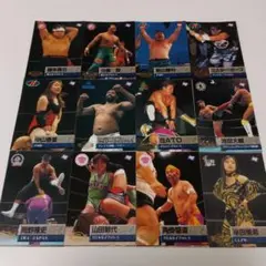 BBMプロレスカード95　レギュラーダブり無し70枚