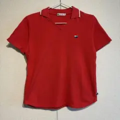 SEACOAST ポロシャツ レッド Lサイズ