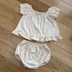 ベビー　セットアップ　夏　お出かけ　フリル