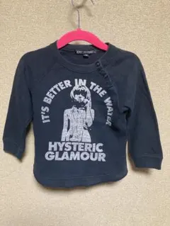 JOEY HYSTERIC XS ブラック トレーナー