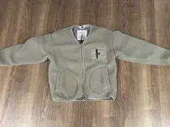 BEN DAVIS ボアフリースジャケット Mサイズ グレーのサムネイル