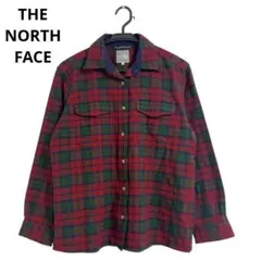 【THE NORTH FACE】ノースフェイス(M)長袖 シャツ チェック柄