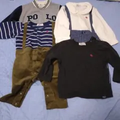 POLO Baby ロンパース・カバーオールセット
