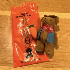 タリーズ ハッピーバッグ2026限定 干支ミニテディ ベアフル カウボーイ