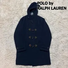 美品 ポロラルフローレン ダッフルコート キッズ160 レディースM相当 軽量