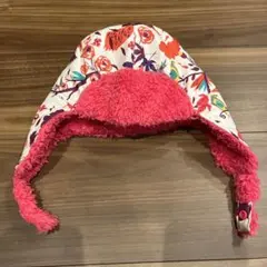 Patagonia ベビー帽子 XS (0-6M) 花柄