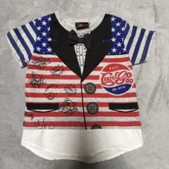 アメリカ国旗風タキシードTシャツ 110〜115cmのサムネイル