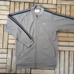 Svolmeグレー ジップアップジャージ
