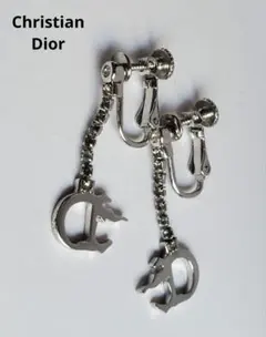 Christian Dior　ファイヤーDロゴ　ビジュー　イヤリング　ジュエリーのサムネイル