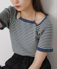 Kastane アメスリTEE ブルーのサムネイル