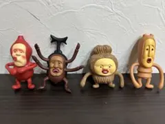 くねくねこびとづかん フィギュア 4体セット