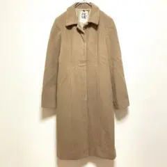 ミッシェルクラン　チェスターコート　ウール　ベージュ　サイズ38 きれいめ　比翼