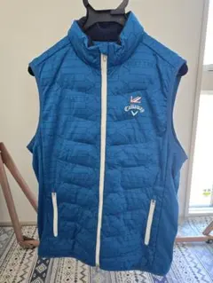 Callaway メンズ ベスト 青