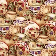 輸入生地　USAコットン(Victoria’s Tea Room)