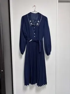 早い者勝ち！刺繍長袖ワンピース　an another angelusのサムネイル