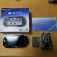SONY PS Vita 本体 ブラック 付属品完備①