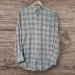 Burberrys バーバリー ノバチェック 長袖シャツ ヴィンテージ