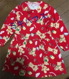 ミキハウス レトロ ワンピース