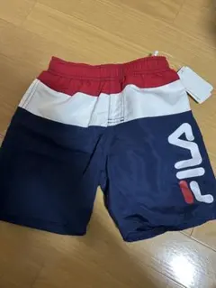 FILA 水着 110サイズ 赤・白・紺