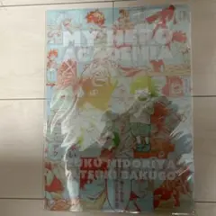 僕のヒーローアカデミア原画展　クリアファイル　緑谷出久　爆轟勝己　ヒロアカ