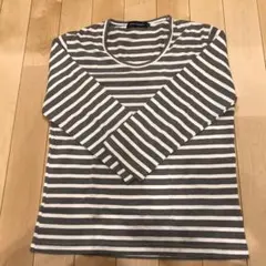 アーバンリサーチ 七分袖 ボーダーカットソー