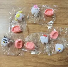 ☆ サンリオキャラクターズ　みんなでなっちゃお！ 歯 5種セット