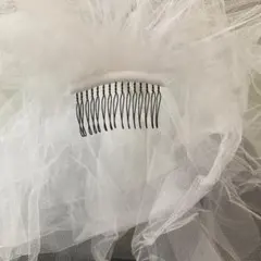 ロンググローブおまけ付❗️ウエディングベール、コーム付き、＆新品❗️ショートグローブ