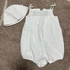 ラルフローレン　帽子とロンパースセット