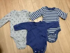 baby gap ベビーボディスーツ 3点セット 0-6ヶ月