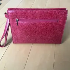 KENZO セカンドバッグ　赤　クラッチバッグ　ロゴのサムネイル