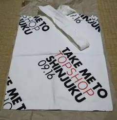 レア非売品❗️　TOPSHOP トートバッグ 白