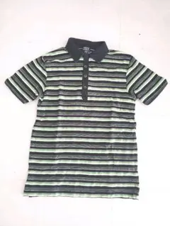 TAKEO KIKUCHI  半袖ボーダーポロシャツ