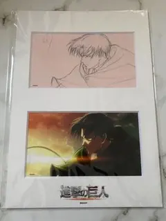進撃の巨人 WIT STUDIO 原画集 特典 イラストカード リヴァイ - メルカリ