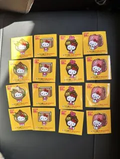 【即発送】クロネコヤマト ハローキティ 宅配便50周年ステッカー 非売品 16枚