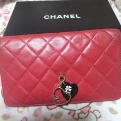 シャネル財布バレンタイン限定CHANEL バレンタイン限定品 希少 レア 財布