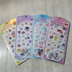 正規 韓国 ほっぺちゃん キャンディボンボンステッカー 4枚セット シール
