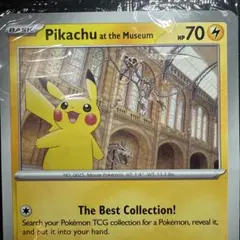 【未開封1枚】ロンドン限定 ピカチュウ Museum プロモ ジャンボ ポケモンカード ピカチュウ at the Museum ロンドン限定 未開封
