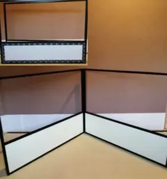 太山寺国宝仁王門古材 風炉先屏風 岩木裕軒作 昭和7年 茶道具 供箱 L210