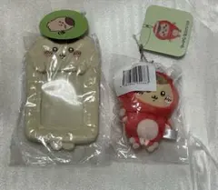 ちいかわ　くりまんじゅうたこぬいぐるみ　カードホルダー　パスケース　トレカケース