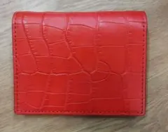RODANIA 二つ折り財布 シャムクロコダイル レッドのサムネイル