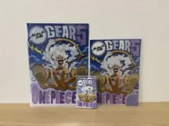 ワンピース モンキー・D・ルフィ クリアファイルと下敷きのセット売り